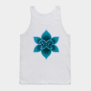 Sacred Geometry Flower Hologram Tank Top